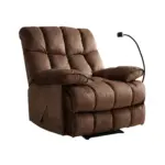 Yeloro Recliner Sofa Brown (5)
