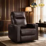 Zorrel Recliner Sofa Brown (1)