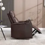 Zorrel Recliner Sofa Brown (13)