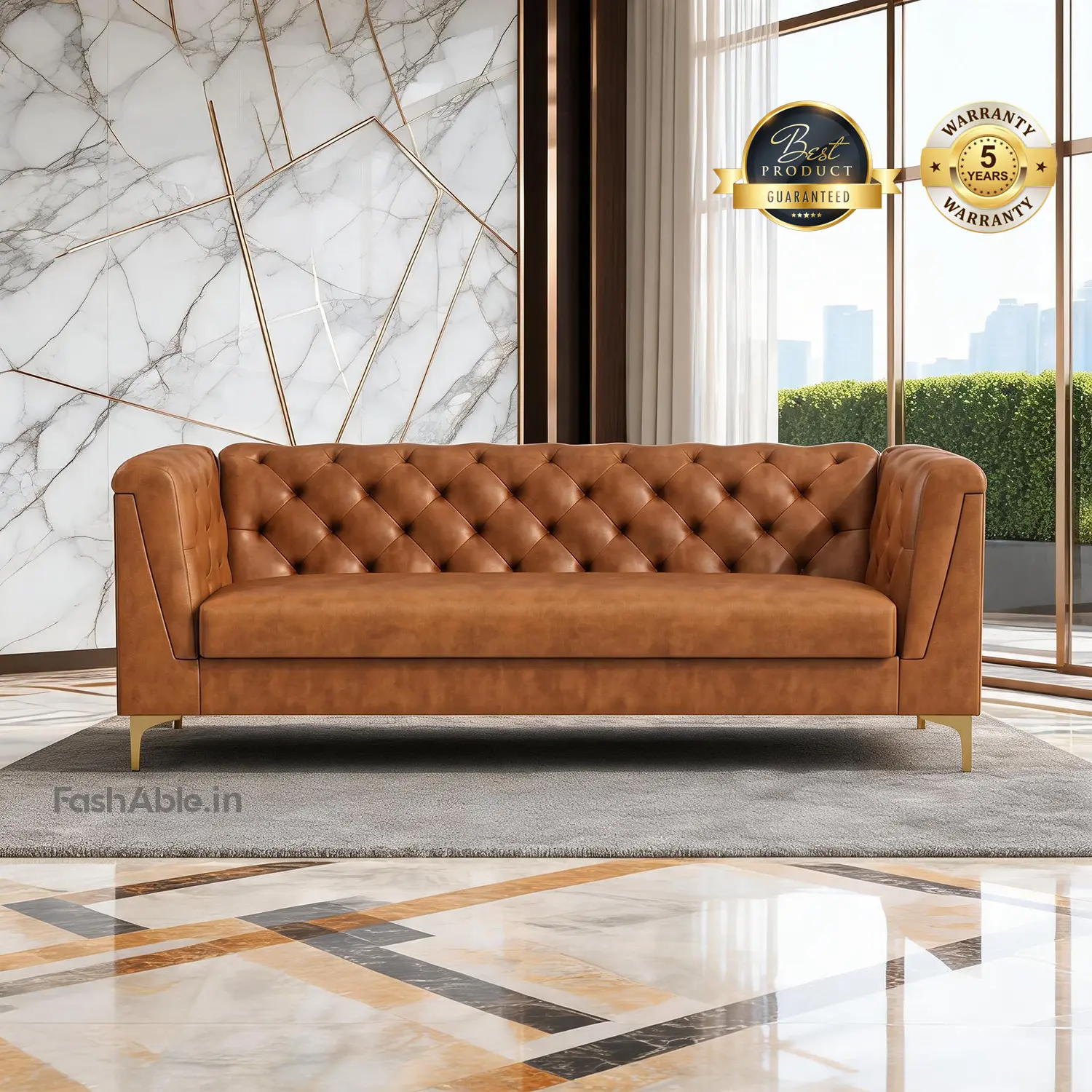 Afara Sofa Brown Afara Sofa Brown