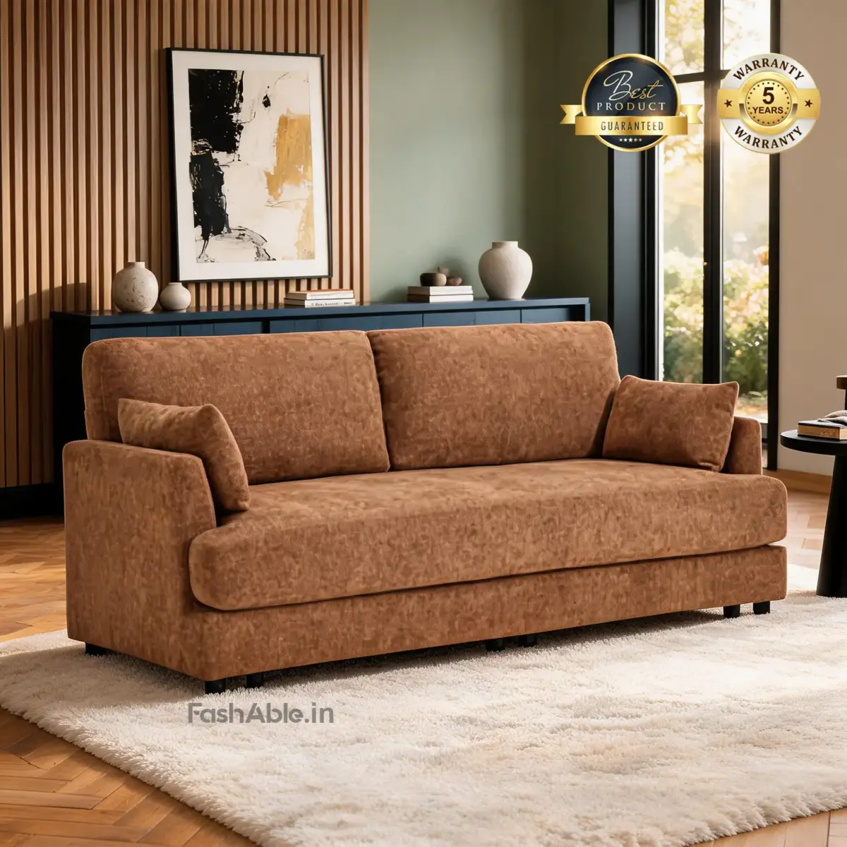 Caldris Sofa Brown
