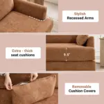 Caldris Sofa Brown (4)