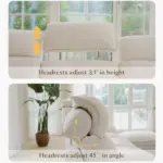 Calixa Recliners Ivory 3S (6)