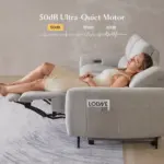 Calmio Recliner Sofa Grey (14)