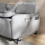 Calmio Recliner Sofa Grey (9)