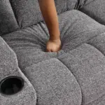 Celesto Recliner Sofa LGrey (1)