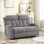 Celesto Recliner Sofa LGrey (3)