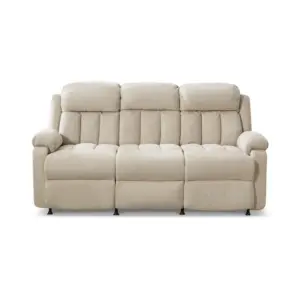 Denvell Sofa Couch Recliner 3 Seater Motorized 78"