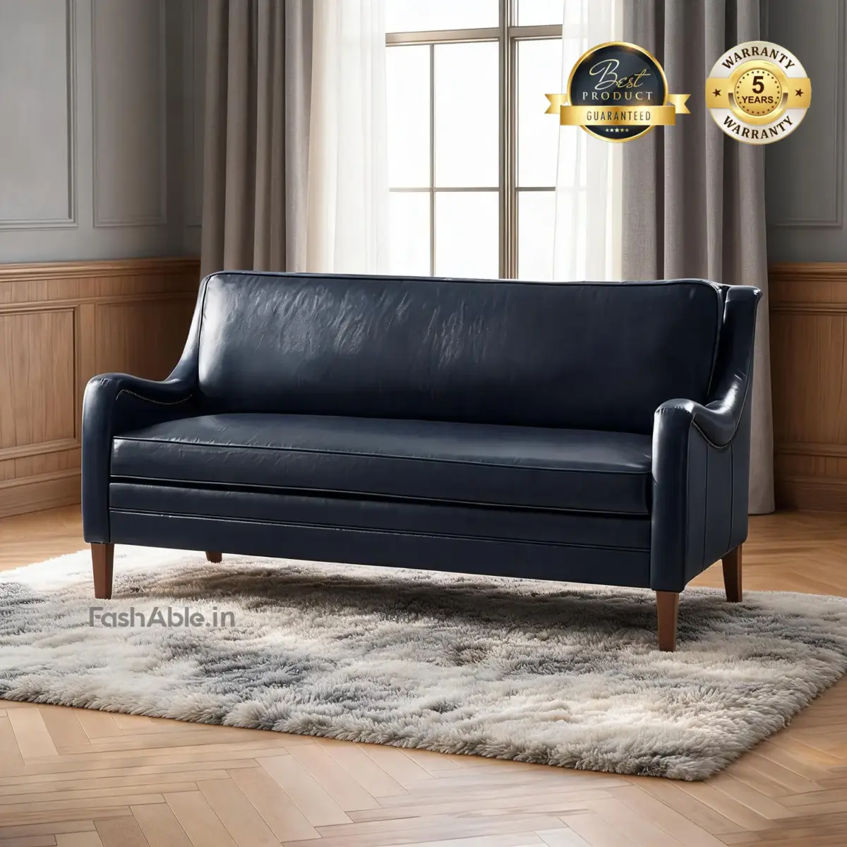 Dovton Sofa DBlue