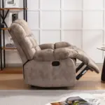 Fairzen Recliner Manual Brown (6)