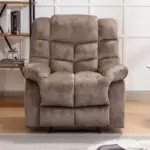 Fairzen Recliner Manual Brown (7)