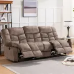 Fairzen Recliner Sofa Brown (2)