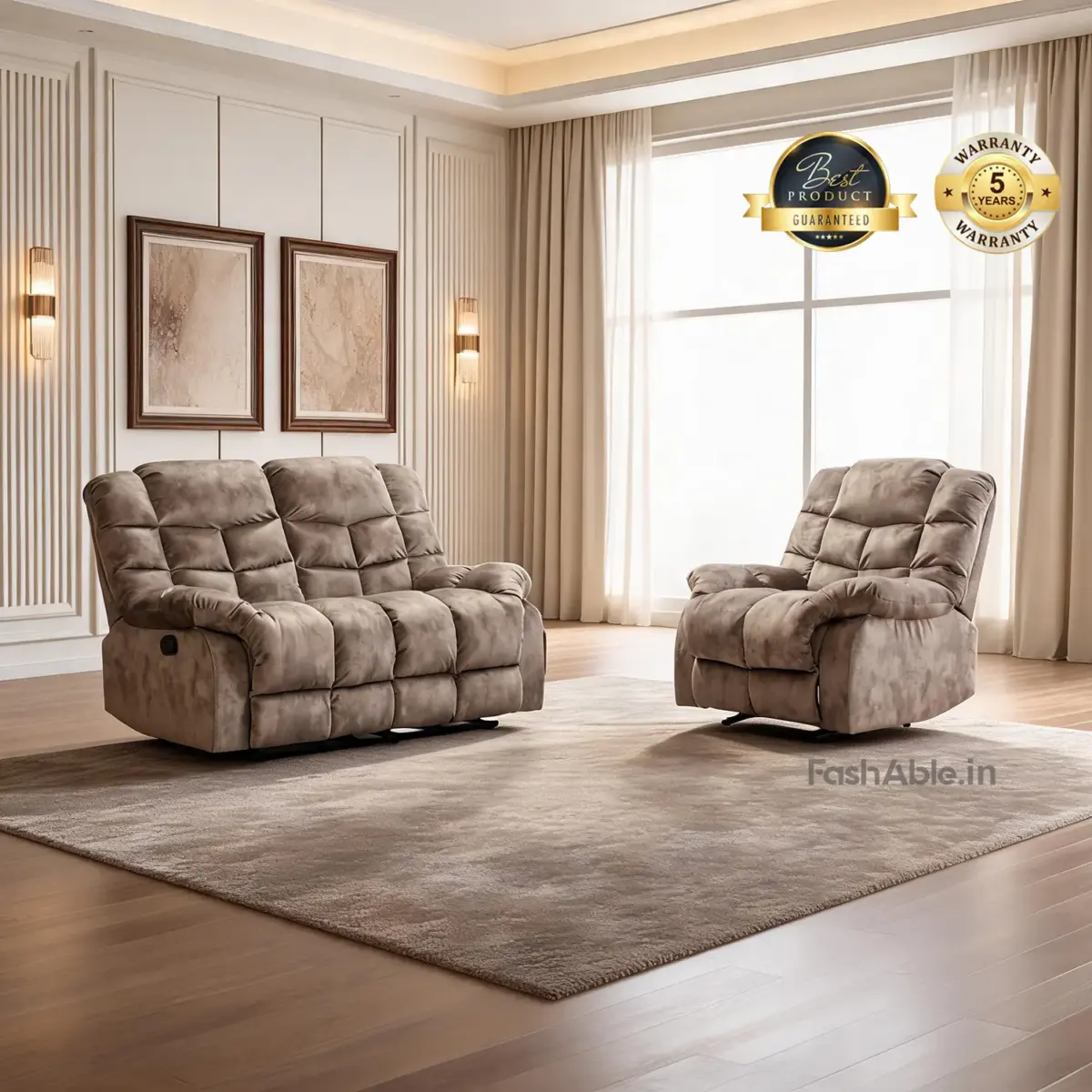 Fairzen Sofa Manual Brown (1)