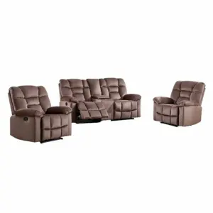 Fairzen Recliner Couch Recliner Manual (Seater of 4)