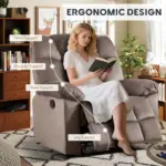 FairzenRecliner Brown (9)