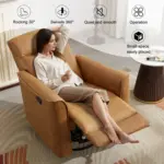 Faylen Recliner Sofa Brown (1)