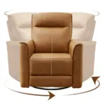 Faylen Recliner Sofa Brown (20)