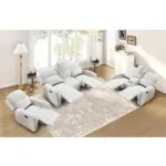 Havrest Recliner Sofa LBeige (1)