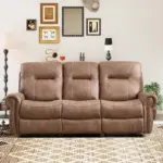 Healyon Recliner Sofa Brown (10)