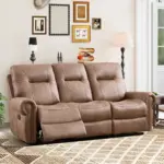 Healyon Recliner Sofa Brown (11)