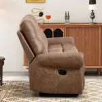 Healyon Recliner Sofa Brown (16)