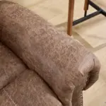 Healyon Recliner Sofa Brown (3)