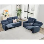 Hervin Recliner Blue (1)