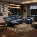 Hervin Recliner Blue (1)