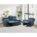 Hervin Recliner Blue (1)