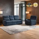 Hervin Recliner Blue