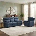 Hervin Recliner Blue (2)