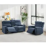 Hervin Recliner Blue (2)