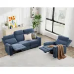 Hervin Recliner Blue (4)