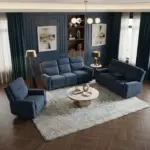 Hervin Recliner Blue (5)