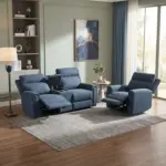 Hervin Recliner Blue (9)