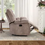 Iveron Recliner Sofa Brown (12)