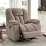 Iveron Recliner Sofa Brown (16)