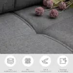 Izel Sofa Grey (2)