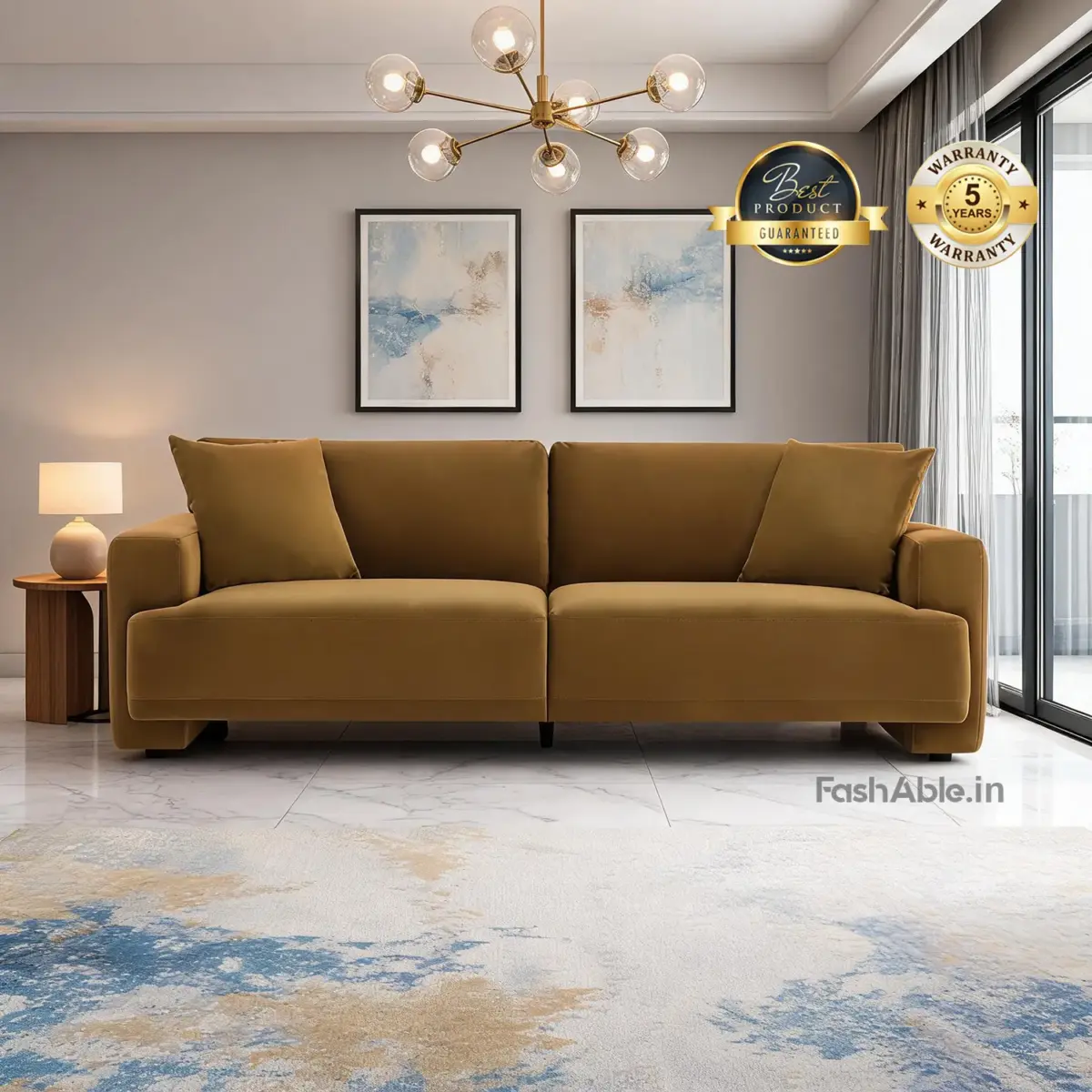 Kessel Sofa Brown