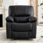 Kingsley Recliner Sofa Black (4)