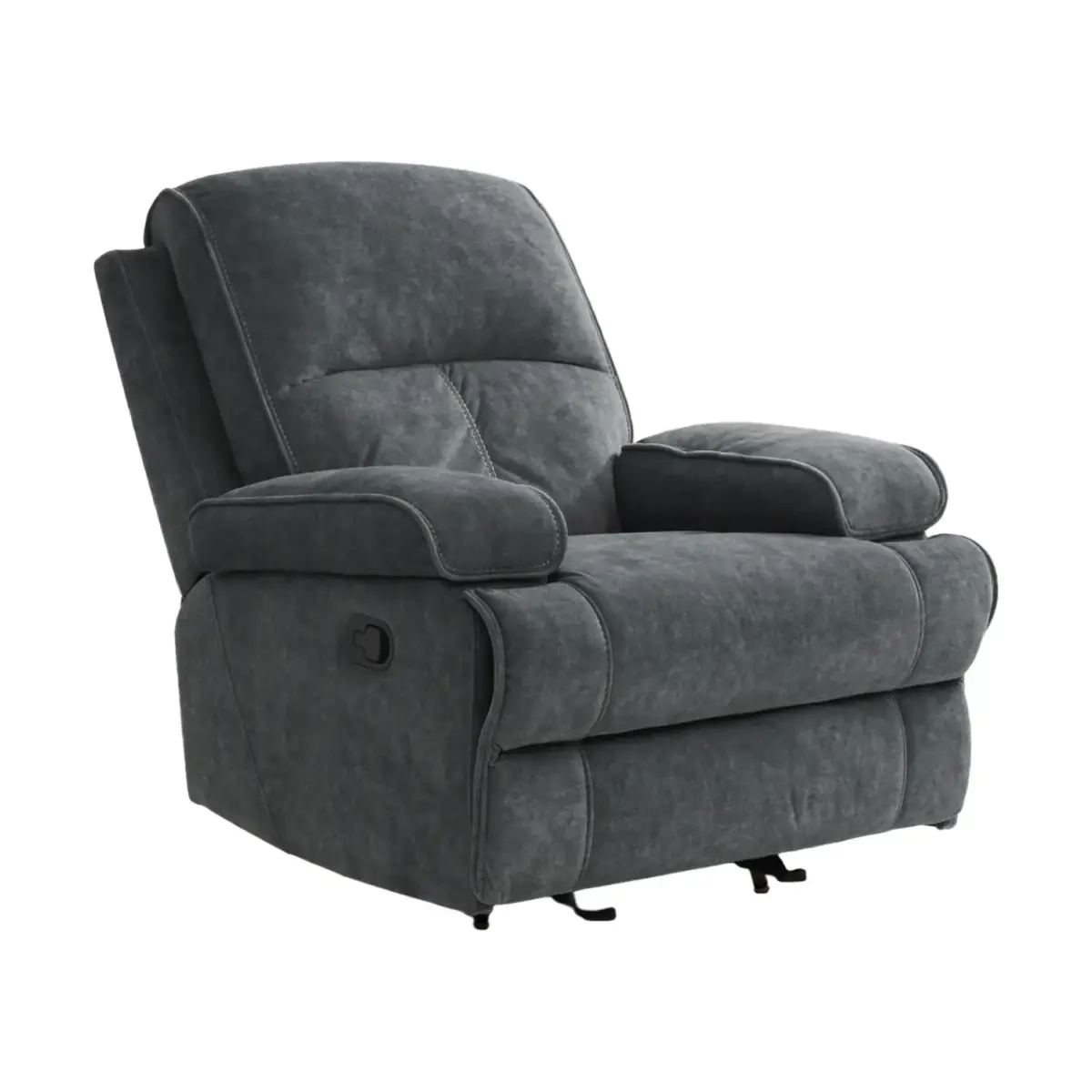 Lervin Recliner Sofa Grey (4)