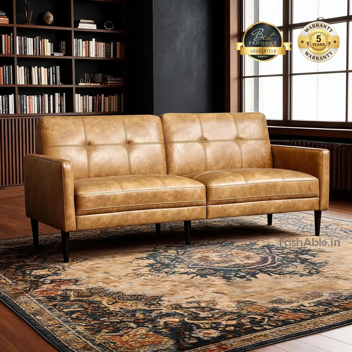 Molvo Sofa Brown (1)