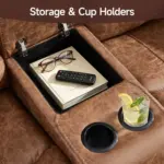 Nestrel Recliner Sofa Brown (4)
