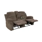 NewEra Recliner Manual Sofa Brwn (6)