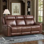 Pelsor Recliner Sofa Brown (6)