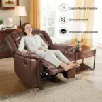 Pelsor Recliner Sofa Brown (7)