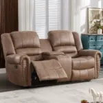 Relexa Recliner Sofa Brown (10)