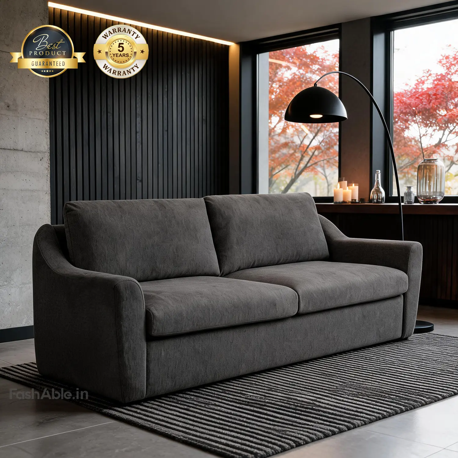 Riverton Sofa DGrey Riverton Sofa DGrey