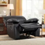 Roltin Recliner Sofa Black (7)