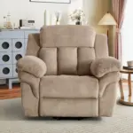 Selvar Recliner Sofa Beige (16)